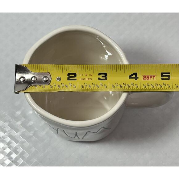 Rae Dunn YUM Mug Coffee Tea Artisan Collection by Magenta 16 oz - Picture 8 of 9
